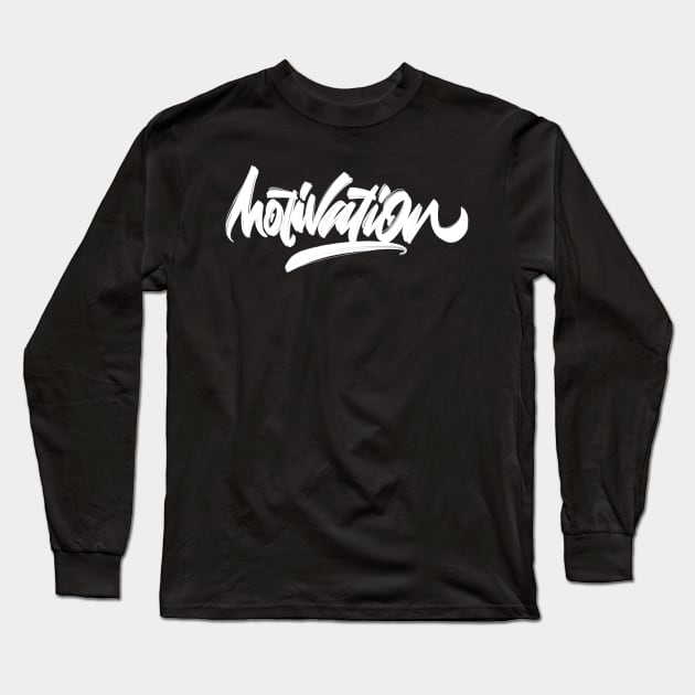 Lettering motivation Long Sleeve T-Shirt by Dimaswdwn